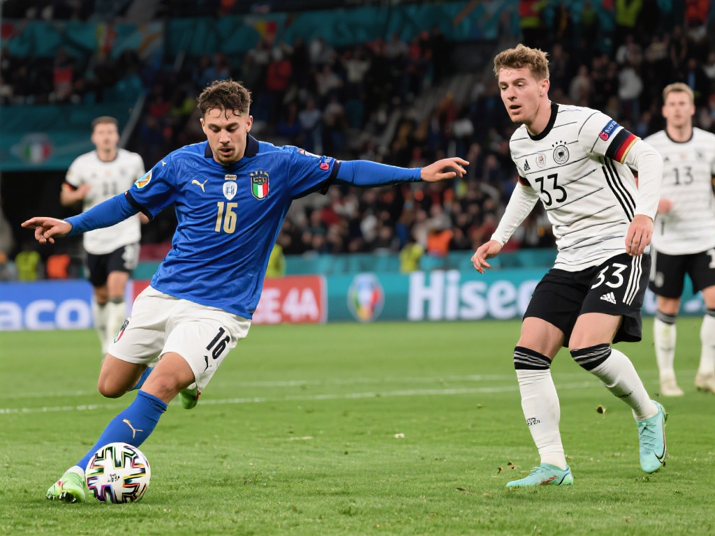 意大利3-3绝平德国无缘欧国联4强，基恩闪耀